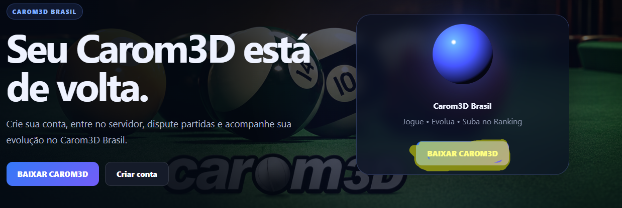 Carom3D online gameplay - screenshot 3